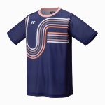Yonex Sport T-shirt Practice Print 16747 (100% Polyester) 2025 Blueberry Blue Men's